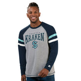 Seattle Kraken Starter NHL Long Sleeve T-Shirt - Taass near me