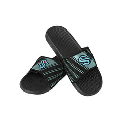 Seattle Kraken Legacy Velcro NHL Sport Slides - Taass online