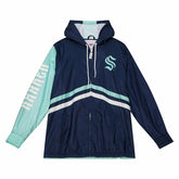 Seattle Kraken Undeniable Mitchell & Ness NHL Windbreaker Jacket - Taass online
