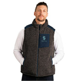 Seattle Kraken G-III NHL Reversible Sherpa Winter Vest - Taass online