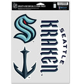 Seattle Kraken Multi-Use NHL Decals Set (3 Pcs.) - Taass sale