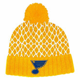 St. Louis Blues 2019/20 Goal Net NHL Knit Hat /w Pom - Taass online