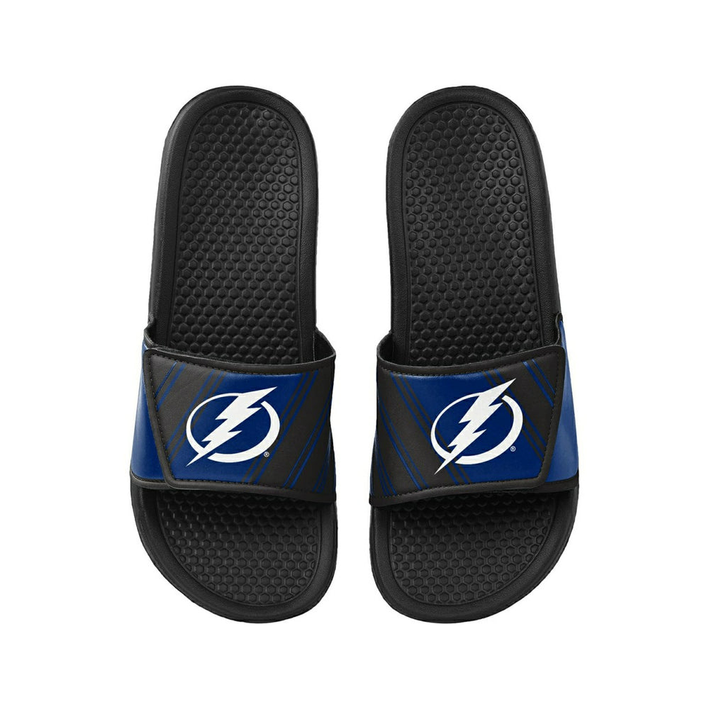 Tampa Bay Lightning Legacy Velcro NHL Sport Slides - Taass for sale
