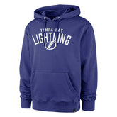 Tampa Bay Lightning Team Wordmark '47 Helix NHL Hoodie Blue - Taass online