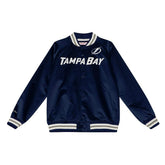 Tampa Bay Lightning Mitchell & Ness Lightweight Satin NHL Jacket - Taass for sale