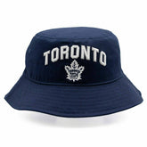 Toronto Maple Leafs Starter Slapshot NHL Bucket Hat Navy - Taass discount