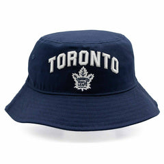 Toronto Maple Leafs Starter Slapshot NHL Bucket Hat Navy - Taass discount