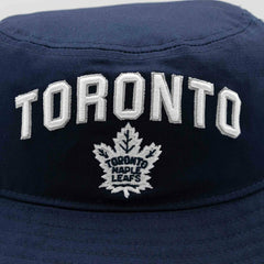 Toronto Maple Leafs Starter Slapshot NHL Bucket Hat Navy - Taass discount