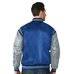 Toronto Maple Leafs Enforcer NHL Varsity Satin Jacket - Taass US