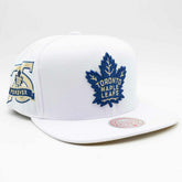 Toronto Maple Leafs Winter White Mitchell & Ness Snapback NHL Cap - Taass sale