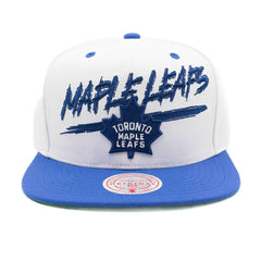 Toronto Maple Leafs Transcript Mitchell & Ness Snapback NHL Cap - Taass discount