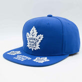 Toronto Maple Leafs Hat Trick Mitchell & Ness Snapback NHL Cap Blue - Taass near me