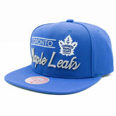Toronto Maple Leafs Retro Lock Up Mitchell & Ness Snapback NHL Cap Blue - Taass sale