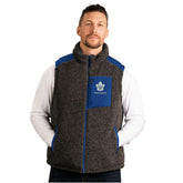 Toronto Maple Leafs G-III NHL Reversible Sherpa Winter Vest - Taass for sale
