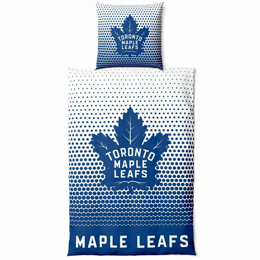 Toronto Maple Leafs Dots NHL Bedding Set - Taass US