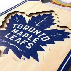 Toronto Maple Leafs 3D Stadium NHL Banner - Taass US