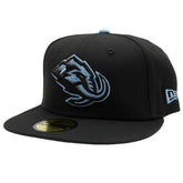 Utah Mammoth Dark Logo 59FIFTY Fitted NHL Cap Black - Taass for sale
