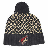 Arizona Coyotes 2019/20 Goal Net NHL Knit Hat /w Pom - Taass near me