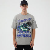 Vancouver Canucks Sport Classics Oversized NHL T-Shirt Gray - Taass discount