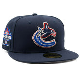 Vancouver Canucks 1998 All-Star New Era 59FIFTY Fitted NHL Cap Navy - Taass discount