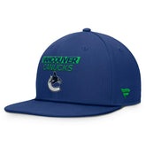 Vancouver Canucks 2024/25 NHL Authentic Pro Rink Prime Snapback Cap - Taass online