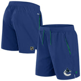 Vancouver Canucks 2024/25 Authentic Pro Locker Room NHL Shorts Blue - Taass discount