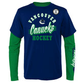 Vancouver Canucks Advantage 3-in-1 NHL Combo Shirt Set (YOUTH) - Taass for sale