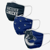 Vancouver Canucks Face Covering NHL Face Mask (3-Pack) - Taass near me