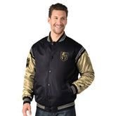 Vegas Golden Knights Enforcer NHL Varsity Satin Jacket - Taass US