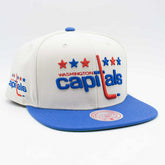 Washington Capitals Off-White Mitchell & Ness Snapback NHL Cap - Taass sale