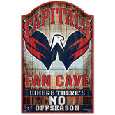 Washington Capitals WinCraft NHL Fan Cave Wood Sign - Taass near me