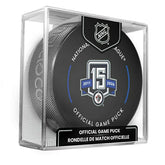 Winnipeg Jets 15th Anniversary 2025-26 NHL Official Game Puck - Taass near me