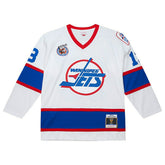 Teemu Selänne #13 Winnipeg Jets 1992-93 Premium Power Play NHL Jersey White - Taass online