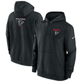Atlanta Falcons 2023 NFL Sideline Nike Club Hoodie Black - Taass sale