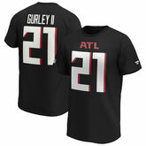 Todd Gurley II #21 Atlanta Falcons Fanatics Player NFL T-Shirt Black - Taass US