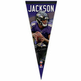 Lamar Jackson Baltimore Ravens Premium WinCraft NFL Pennant - Taass sale