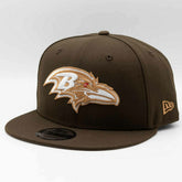 Baltimore Ravens Walnut New Era 9FIFTY Snapback NFL Cap Brown - Taass sale