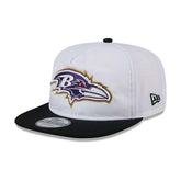 Baltimore Ravens 2024 NFL Training Camp New Era Golfer Snapback Cap White - Taass discount