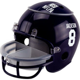 Lamar Jackson #8 Baltimore Ravens NFLPA Snack Helmet (incl. Team Sticker-Set) - Taass US