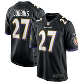 J.K. Dobbins #27 Baltimore Ravens Nike Game NFL Jersey Alternate Schwarz - Taass US