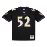 Ray Lewis #52 Baltimore Ravens Legacy Throwback NFL Jersey Black - Taass discount