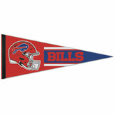 Buffalo Bills Red Helmet Premium NFL Pennant - Taass US