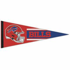 Buffalo Bills Red Helmet Premium NFL Pennant - Taass US