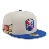 Buffalo Bills 2023 NFL Salute to Service New Era 59FIFTY Fitted Cap - Taass US