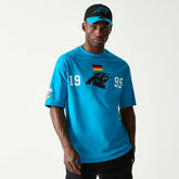 2024 NFL Munich Game Carolina Panthers Arch T-Shirt Blue - Taass for sale