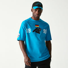 2024 NFL Munich Game Carolina Panthers Arch T-Shirt Blue - Taass for sale