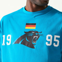 2024 NFL Munich Game Carolina Panthers Arch T-Shirt Blue - Taass for sale