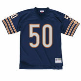 Mike Singletary #50 Chicago Bears Mitchell & Ness Throwback NFL Jersey Navy - Taass for sale