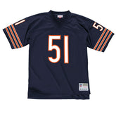 Dick Butkus #51 Chicago Bears Mitchell & Ness Throwback NFL Jersey Navy - Taass near me