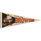 Cleveland Browns Premium Throwback NFL Pennant - Taass sale